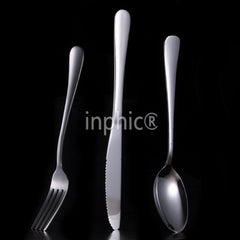 INPHIC-刀叉套裝西餐餐具 牛排刀叉兩件套 刀叉勺三件套 不銹鋼餐刀勺子一刀一叉