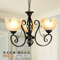 INPHIC-歐式鐵藝3頭吊燈臥室吊燈走道餐廳田園