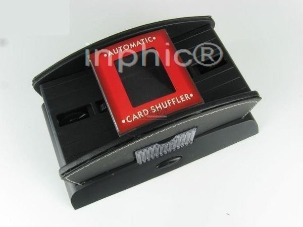 INPHIC-百家樂德州撲克牌洗牌機皮製洗牌器可洗1-2副牌