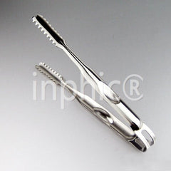 INPHIC-不鏽鋼冰夾無磁冰夾冰粒夾調酒時用來夾冰塊7吋