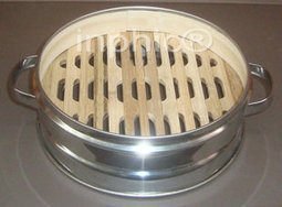 INPHIC-點心山竹鋼包邊蒸籠 小籠包蒸籠 蒸包籠