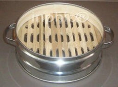 INPHIC-點心山竹鋼包邊蒸籠 小籠包蒸籠 蒸包籠