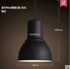 INPHIC-美式loft復古工業風吊燈咖啡館餐廳酒吧鐵藝仿古鍋蓋單頭臥室燈具 17號