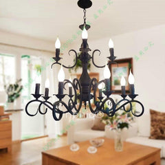 INPHIC-歐式鄉村頂級豪華燈具燈飾蠟燭吊燈複式戶型雙層兩次婚紗攝影