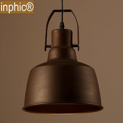 INPHIC-loft美式鄉村吊燈工業風創意個性鐵藝咖啡廳酒吧臺餐廳復古吊燈 B款