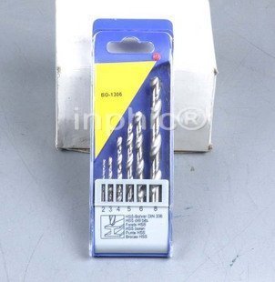 INPHIC-高速鋼高品質 麻花鑽 6PCS 實惠裝