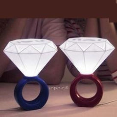 INPHIC-永恒愛戀鑽戒檯燈 創意鑽戒燈led浪漫戒指 小夜燈
