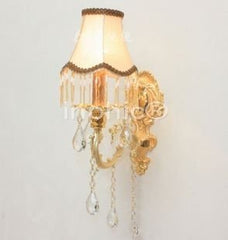 INPHIC-單頭蠟燭水晶壁燈 歐式床頭臥室壁燈 客廳壁 奢華K9水晶壁燈