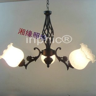 INPHIC-吊燈歐式照明燈飾燈具田園風格 現代花草餐廳燈