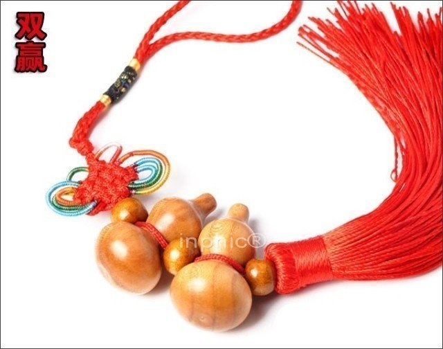 INPHIC-開光風水桃木葫蘆福壽葫蘆五福葫蘆八寶葫蘆鎮宅避邪納福保平安 [批發價10個起]