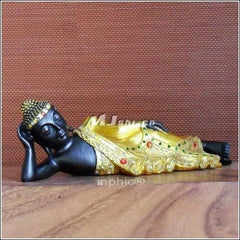 INPHIC-宗教 東南亞風格 佛像 泰式裝修 家居飾品 工藝品擺飾 傢俱金色臥佛