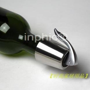 INPHIC-紅酒瓶塞 時尚葡萄酒酒塞 葡萄酒保鮮器 歐式不鏽鋼酒塞