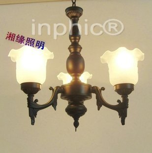 INPHIC-餐廳吊燈3頭燈 地中海餐吊燈 臥室燈 客廳 餐廳歐式照明燈飾燈具
