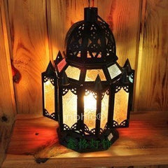 INPHIC-歐式簡約 古鐵藝燈摩洛哥風格臥室燈書房燈別墅燈 廊燈