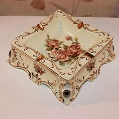 INPHIC-歐式陶瓷擺飾 生日 客廳裝飾品 歐式裝飾煙缸