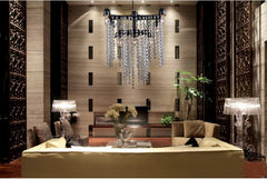 INPHIC-工業風復古水管吊燈現代水晶奢華客廳餐廳燈 樓梯吊燈