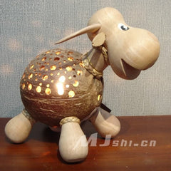 INPHIC-東南亞風格客廳臥室書房床頭燈飾燈具 泰國進口實木 水牛燈