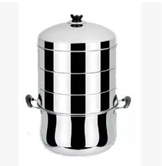 INPHIC-大型四層不鏽鋼蒸鍋 四層蒸鍋 蒸籠適合電磁爐做電蒸鍋