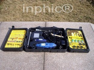 INPHIC-商用 營業 雙電磨套裝附270個小配件 切割 雕刻 打磨 拋光