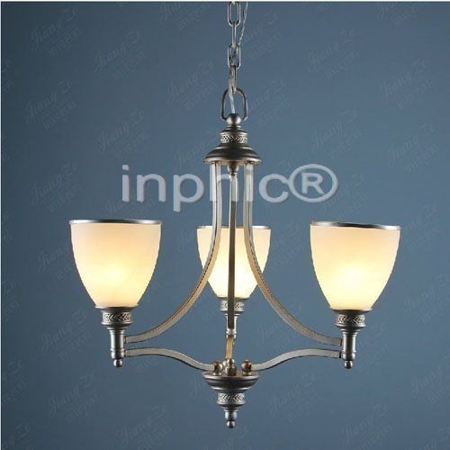 INPHIC-美式鄉村吊燈 臥室書房餐廳吊燈枝形吊燈3頭雙色入