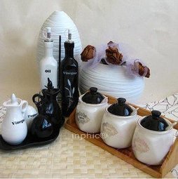 INPHIC-超低價 家居裝飾調味罐 油瓶 調味盒組合陶瓷 工藝品