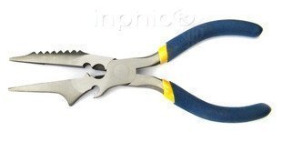 INPHIC-商用 營業 五金工具 藍黃沾塑柄7.5吋釣魚鉗