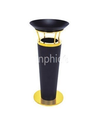 INPHIC-座地煙灰菸灰桶鈦金果皮箱烤漆不鏽鋼果皮筒煙灰菸灰缸 烤漆