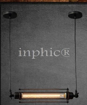 INPHIC-美式鄉村工業餐廳壁燈復古鐵藝酒吧臺咖啡店走道loft長笛壁燈 愛迪生長笛吊燈