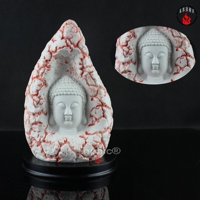 INPHIC-宗教 創意佛教現代工藝擺飾 心中有佛擺飾，如來佛像 釋伽牟尼佛 陶瓷