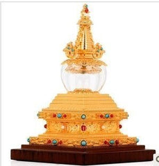 INPHIC-宗教 合金菩提塔舍利塔供養塔擺飾 佛教佛具用品家居裝飾品