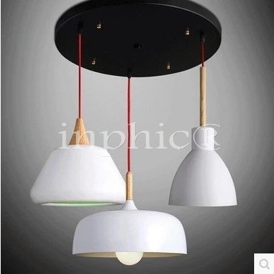 INPHIC-魚線單頭簡約吊燈白色北歐丹麥省電餐廳吧臺設計臥室吊燈服裝店燈 B款白色