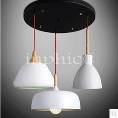 INPHIC-魚線單頭簡約吊燈白色北歐丹麥省電餐廳吧臺設計臥室吊燈服裝店燈 B款白色