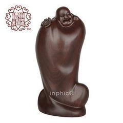 INPHIC-佛像 黑檀木彌勒佛像 笑佛工藝品擺飾  辦公
