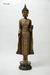 INPHIC-宗教 泰國佛像立佛擺飾 東南亞家居會所酒吧創意裝飾品工藝品