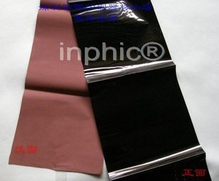 INPHIC-商用 營業 黑色燙皮革.木頭.塑膠類燙金紙 PE 真皮 絨面 木材面燙金紙