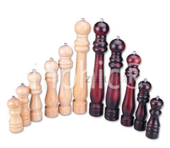 INPHIC-高檔原木胡椒研磨器 手動 研磨器 實木研磨器 多個型號 黑色25.5cm