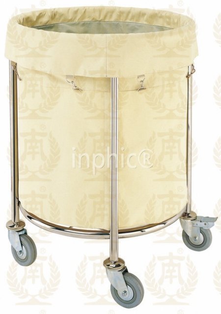 INPHIC-工作車 客房服務車 髒衣收集車 清潔車 中號