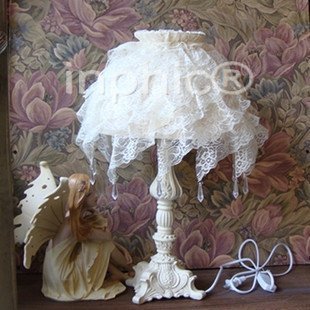 INPHIC-歐式蕾絲檯燈 創意檯燈 臥室檯燈 床頭燈