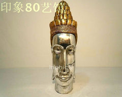 INPHIC-宗教 樹脂工藝品擺設家居裝飾品新古典佛頭飯店會所擺飾東南亞