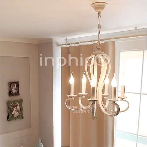 INPHIC-時尚現代簡約客廳吊燈 鐵藝臥室燈 簡歐風格吊燈飯廳燈飾燈具