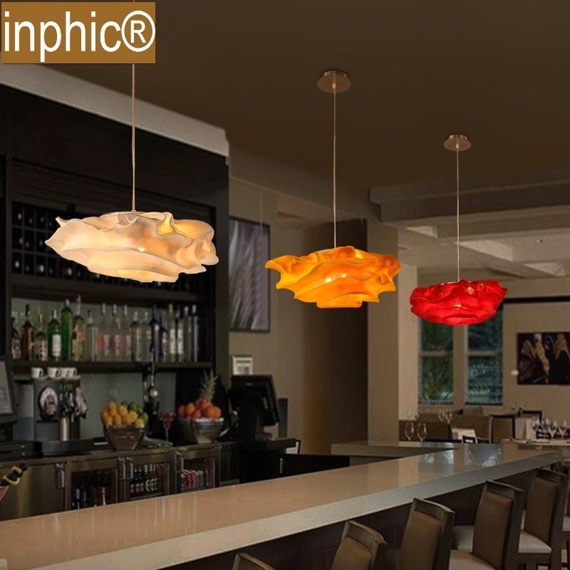 INPHIC-北歐吊燈客廳餐廳簡約臥室創意現代溫馨個性玫瑰花吊燈