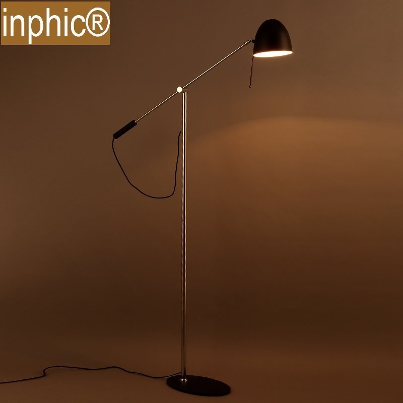 INPHIC-Loft復古美式設計藝術落地燈可調節臥室客廳鐵藝創意燈具