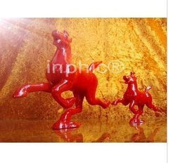 INPHIC-藝術品巔峰之作 馬踏飛燕 國禮唐三彩馬陶瓷馬擺飾工藝品家居飾品