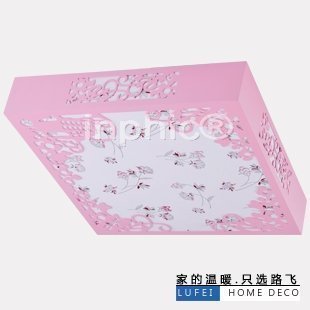 INPHIC-現代簡約木藝吸頂燈中式臥室客廳燈兒童燈