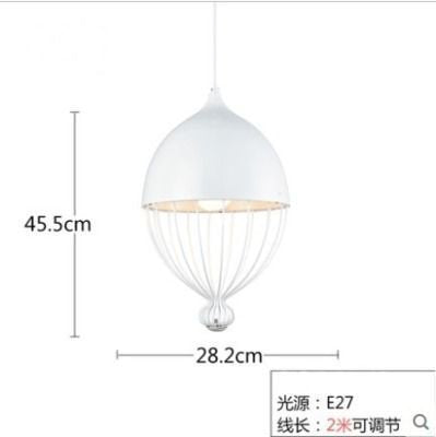 INPHIC-北歐loft創意個性簡約鐵藝單頭復古酒吧吧臺餐廳吊燈新款鐵網燈