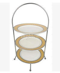 INPHIC-不鏽鋼玻璃自助餐酒店用品 8寸冷盤架 水果架小吃蛋點架