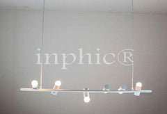INPHIC-現代簡約餐廳吧臺臥室燈具藝術咖啡店書房服裝店小鳥吊燈 12頭黑色圓盤排列
