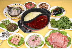 INPHIC-鴛鴦電火鍋 火鍋 多功能電熱鍋 電鍋  鍋多用鍋