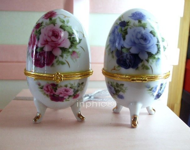 INPHIC-陶瓷彩蛋 首飾盒 5個組