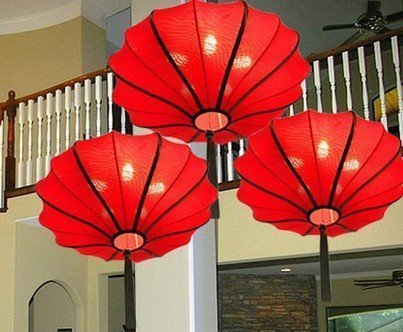 INPHIC-簡約燈籠 酒店會所茶樓吊燈 中式吊燈頂燈 書房吊燈